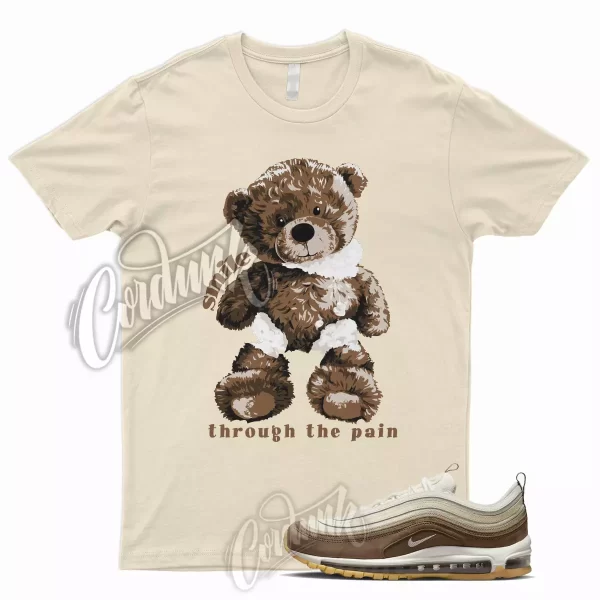 SMILE T Shirt for Air Max 97 Medium Brown Mushroom Muslin Pink Foam Crepe 1 Jezsport.com