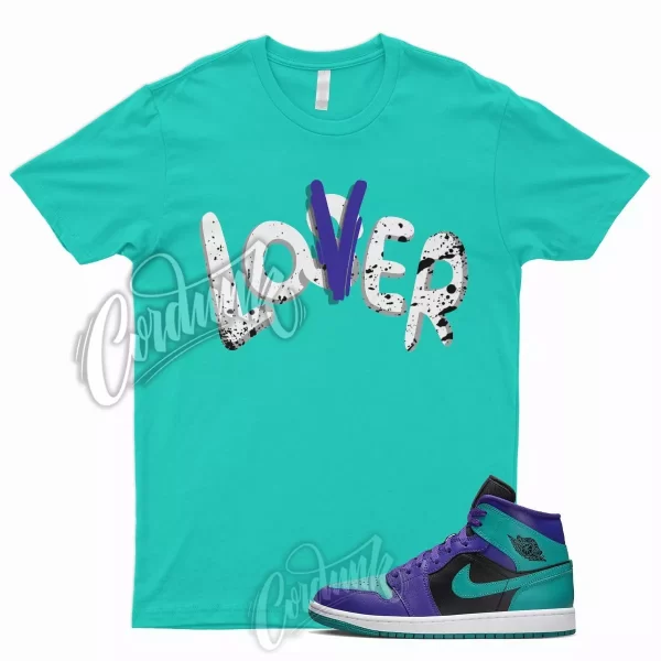 LO T Shirt for J1 1 Dark Concord New Emerald Teal Purple Grape 5 6 Rings OG Jezsport.com