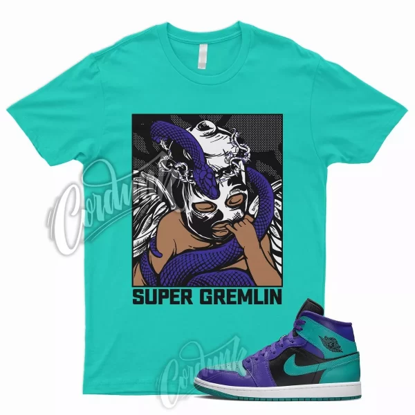 SG T Shirt for J1 1 Dark Concord New Emerald Teal Purple Grape 5 6 Rings OG Jezsport.com