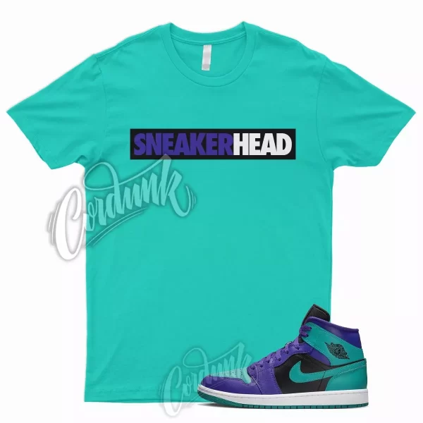 SNHD T Shirt for J1 1 Dark Concord New Emerald Teal Purple Grape 5 6 Rings Jezsport.com