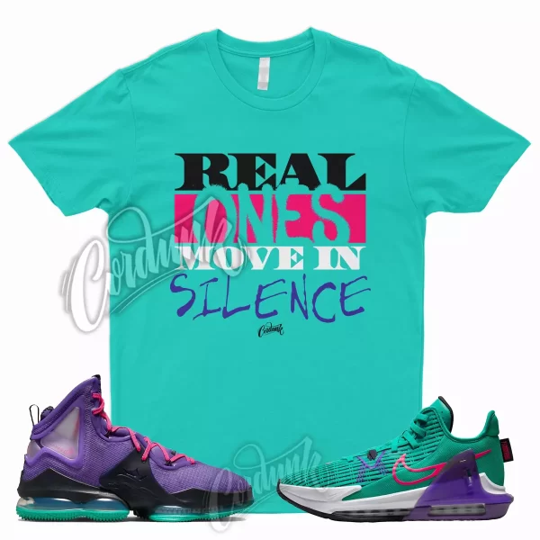 R1 T Shirt for LeBron 19 Purple Teal South Beach Emerald Witness 6 Wild Berry 1 Jezsport.com