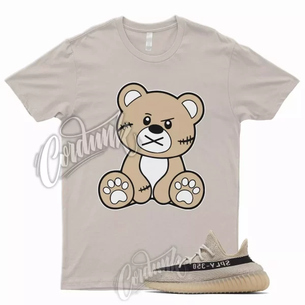 BEAR T Shirt for YZ 350 V2 Slate Core Black Sesame Sand Taupe Citrus Wave 700 Jezsport.com