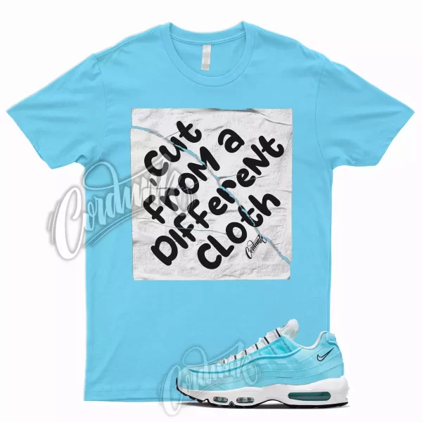 CUT T Shirt for Air Max 95 Blue Chill White Black UNC University Powder 1 6 Jezsport.com