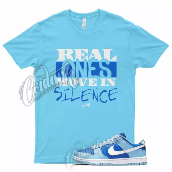 R1 T Shirt for N Dunk Low Argon Blue Flash Marina Dutch UNC University 1 9 6 Jezsport.com