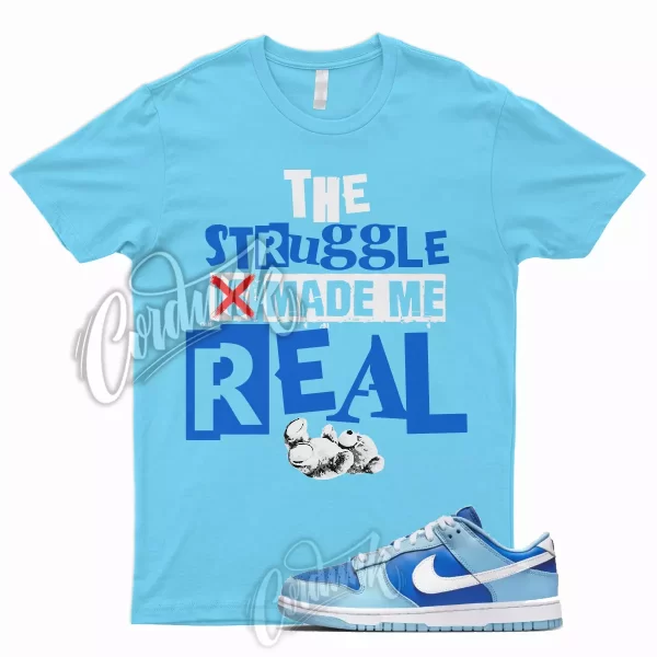 SIR T Shirt for Dunk Low Argon Blue Flash Marina Dutch UNC University 1 9 6 Jezsport.com