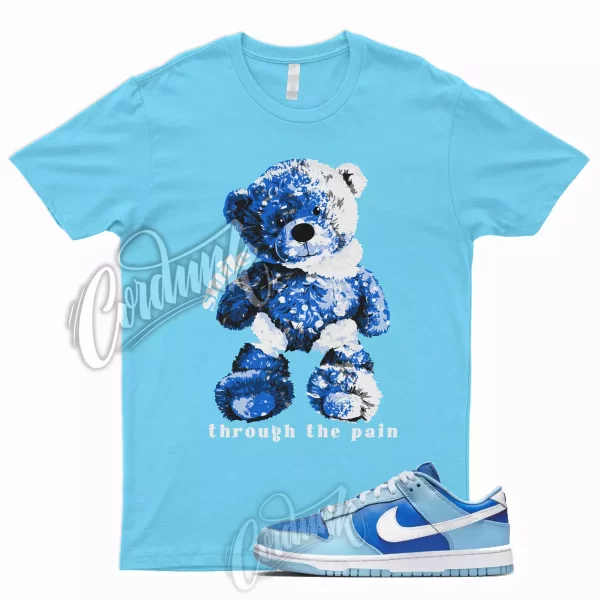 SMILE T Shirt for Dunk Low Argon Blue Flash Marina Dutch UNC Powder White 1 Jezsport.com