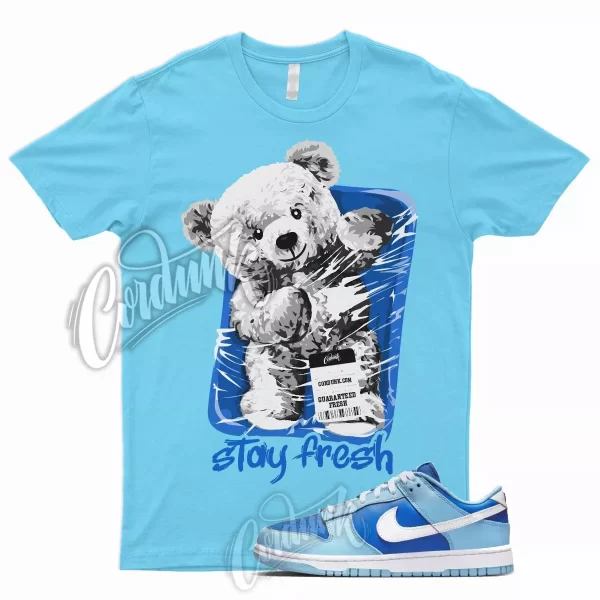 STAY T Shirt for N Dunk Low Argon Blue Flash Marina Dutch UNC University 1 9 Jezsport.com