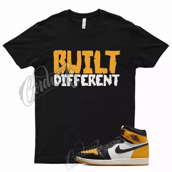 BUILT Shirt for J11 Retro High OG Yellow Toe Taxi Low Mid Pollen University Jezsport.com