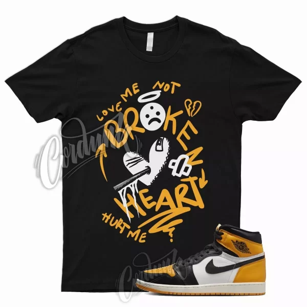 BROKE Shirt for J11 Retro High OG Yellow Toe Taxi Low Mid Pollen University Jezsport.com