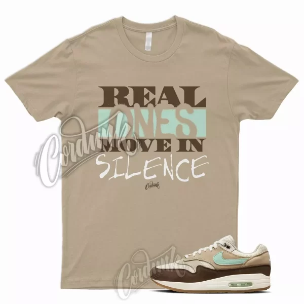 R1 T Shirt for N Air Max 1 Crepe Hemp Medium Brown Mint Foam Mushroom Muslin Jezsport.com