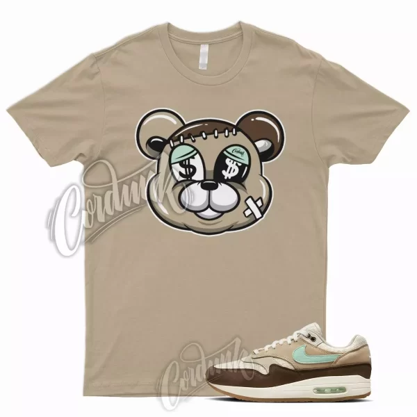 STI T Shirt for N Air Max 1 Crepe Hemp Medium Brown Mint Foam Mushroom Muslin Jezsport.com