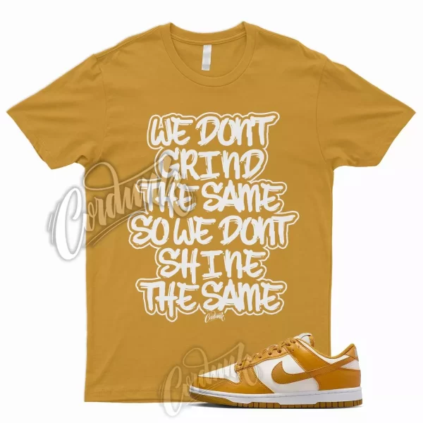 GRIND T Shirt for N Dunk Low Next Nature Phantom Gold Suede Volt Gum Wheat 1 Jezsport.com