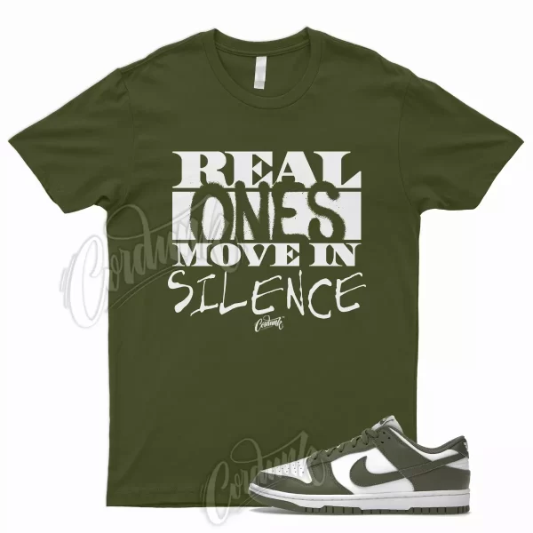 R1 T Shirt for Dunk Low Medium Olive Cargo Khaki Uptempo 1 90 95 97 Max Air Jezsport.com