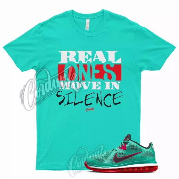 R1 T Shirt for LeBron 9 Low Reverse Liverpool Green Black Action Red 1 Jezsport.com