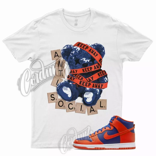 ANTI T Shirt for Dunk High Navy Orange Deep Royal Blue Knicks Vapormax 1 Jezsport.com