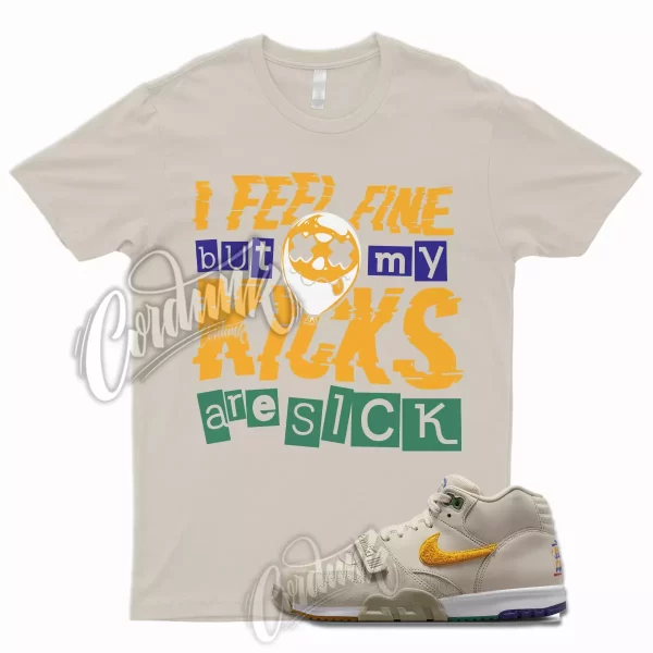 SICK T Shirt for Air Trainer 1 Somos La Familia Rattan Del Sol Mowabb ACG Birch Jezsport.com