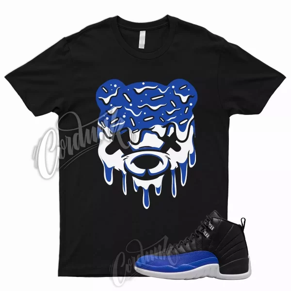 DRIPPY Shirt for J1 12 Hyper Royal WMNS Metallic Silver Game 5 Racer Blue 1 Jezsport.com