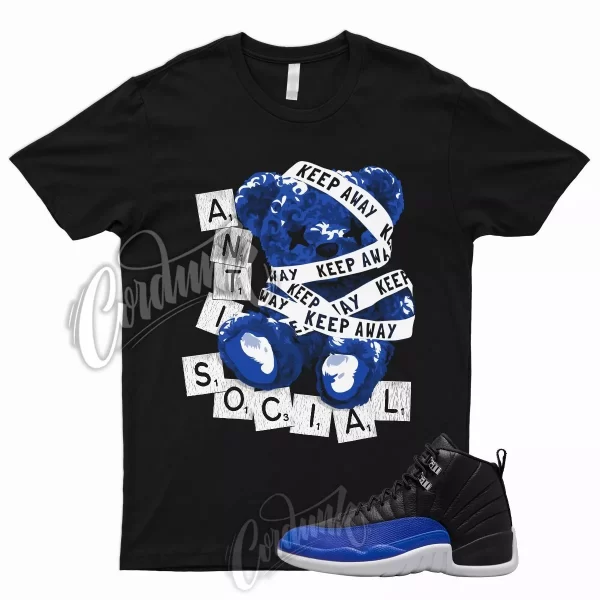 ANTI T Shirt for J1 12 Hyper Royal WMNS Metallic Silver Game 5 Racer Blue 1 Jezsport.com