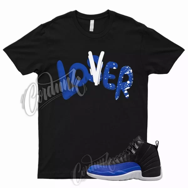 LO T Shirt for J1 12 Hyper Royal WMNS Metallic Silver Game 5 Racer Blue 1 Jezsport.com