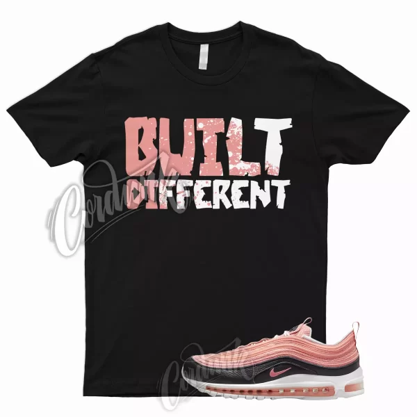 BUILT T Shirt for Air Max 97 Pink Black 95 90 Salmon Salt Coral Madder Root 1 Jezsport.com