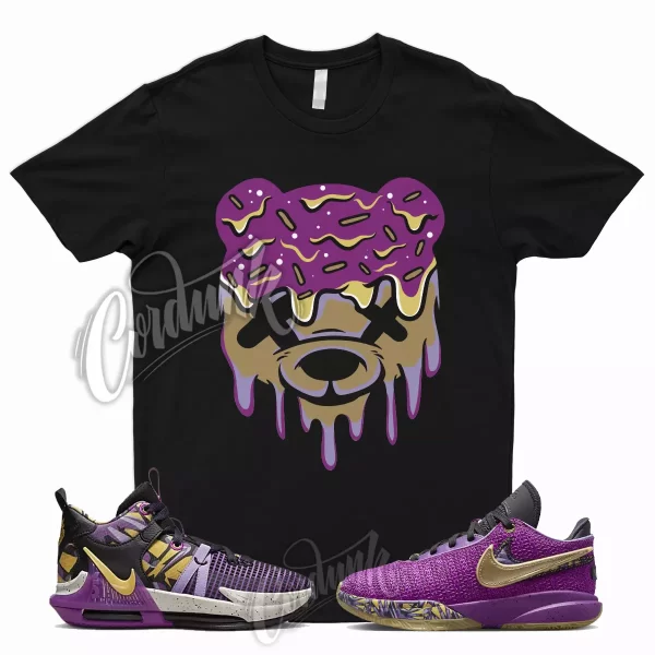 DRIPPY T Shirt for LeBron 20 GS Vivid Purple Witness 7 Cave Purple Solar Flare Jezsport.com