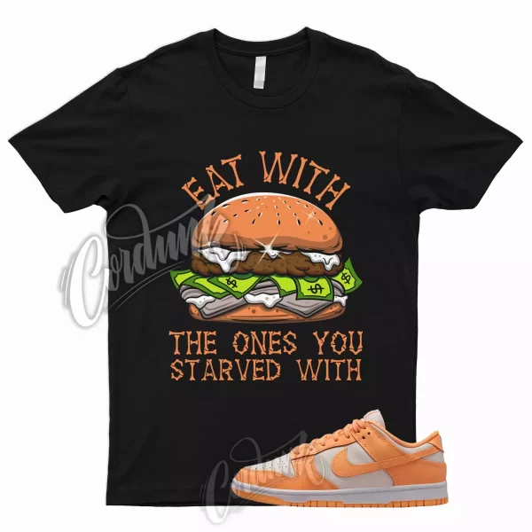 EAT T Shirt for Dunk Low Peach Cream White Creamsicle Orange WMNS Jezsport.com