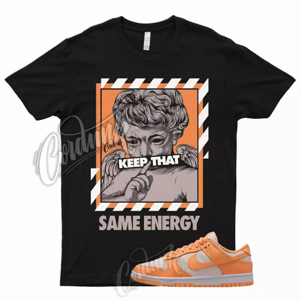 ENERGY T Shirt for Dunk Low Peach Cream White Creamsicle Orange WMNS Jezsport.com