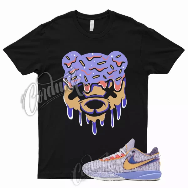 DRIPPY Shirt for LeBron 20 Violet Frost Metallic Gold Purple Pulse Time Machine Jezsport.com