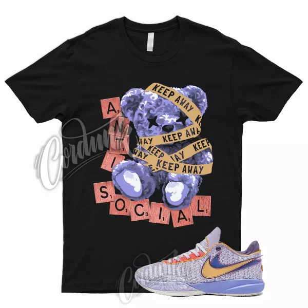 ANTI Shirt for LeBron 20 Violet Frost Metallic Gold Purple Pulse Time Machine 19 Jezsport.com