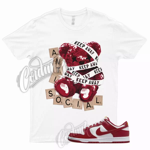 ANTI T Shirt for Dunk Low Gym Red University Varsity Bred Fire 1 3 4 5 7 8 9 11 Jezsport.com