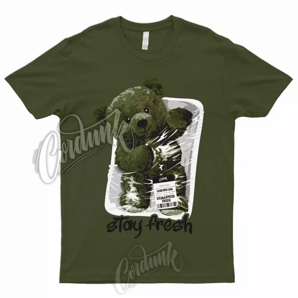 STAY T Shirt for Air Force 1 Low Olive Suede Uptempo VaporMax Green Mid High Jezsport.com