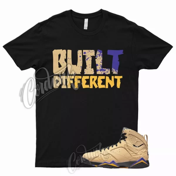 BUILT T Shirt for J1 7 SE Afrobeats Vachetta Tan Black Taxi Dark Concord 1 Jezsport.com