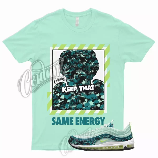 ENERGY Shirt Air Max 97 Green Camo Mint Foam Barely Volt Neon Lime Vapormax Plus Jezsport.com