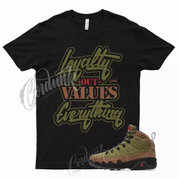 LYLTY T Shirt for 9 Retro NRG Military Brown University Red Olive Legion Green 1 Jezsport.com