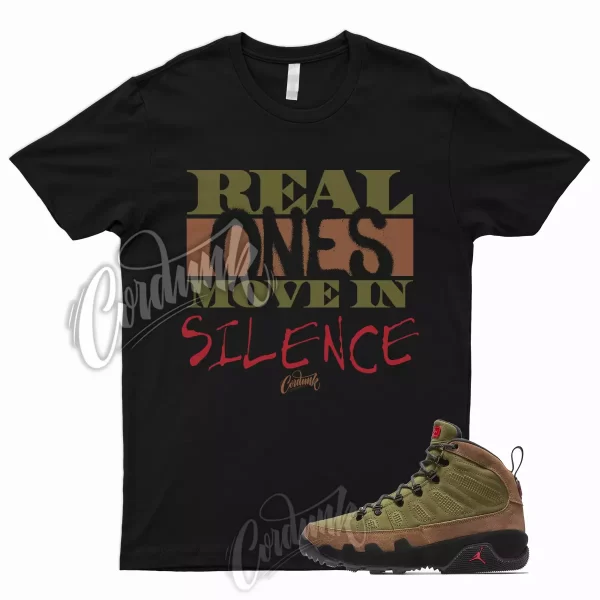 R1 T Shirt for 9 Retro NRG Military Brown University Red Olive Legion Green 1 Jezsport.com