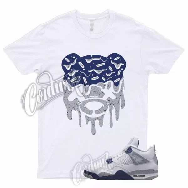 DRIPPY T Shirt for 4 Retro White Midnight Navy Georgetown Light Smoke Grey Red Jezsport.com