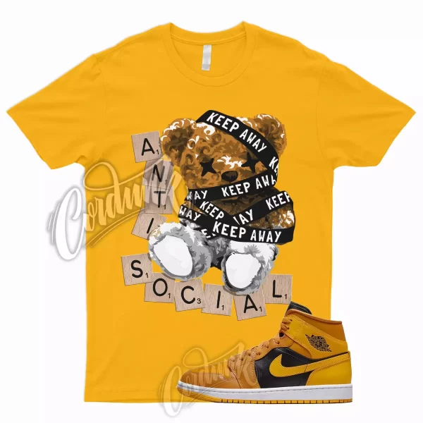 ANTI T Shirt for J1 Mid Chutney Taxi Pollen OG High Low University Gold Yellow 1 Jezsport.com