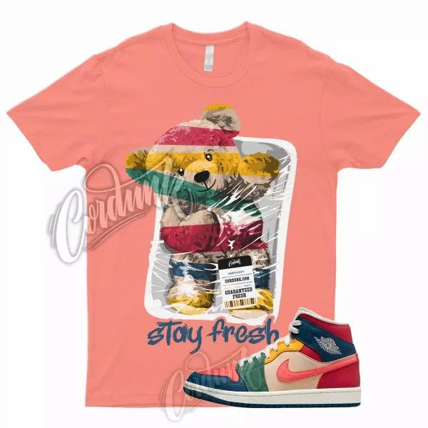 STAY Shirt for J1 1 Mid Magic Ember Fire Red Taxi French Blue Multi Color Green Jezsport.com