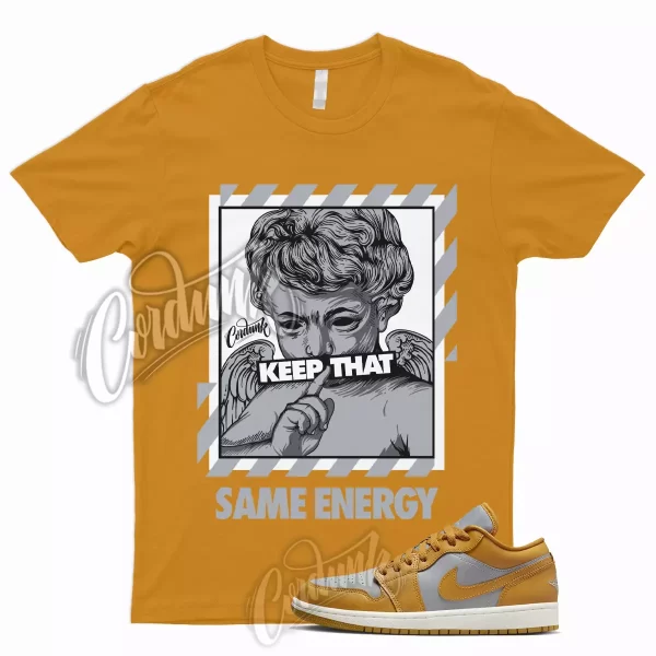 ENERGY T Shirt for J1 1 Low Cement Grey Sail Chutney Ochre Gortex Light Curry Jezsport.com