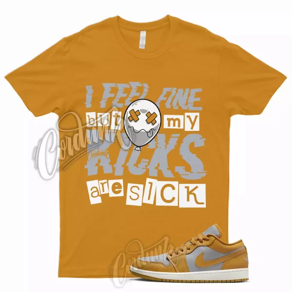 SICK T Shirt for J1 1 Low Cement Grey Sail Chutney Ochre Gortex Light Curry Jezsport.com