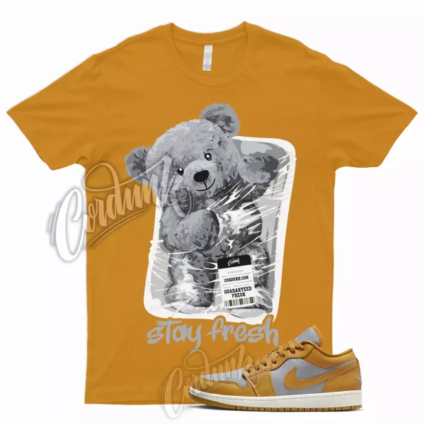 STAY T Shirt for J1 1 Low Cement Grey Sail Chutney Ochre Gortex Light Curry Jezsport.com