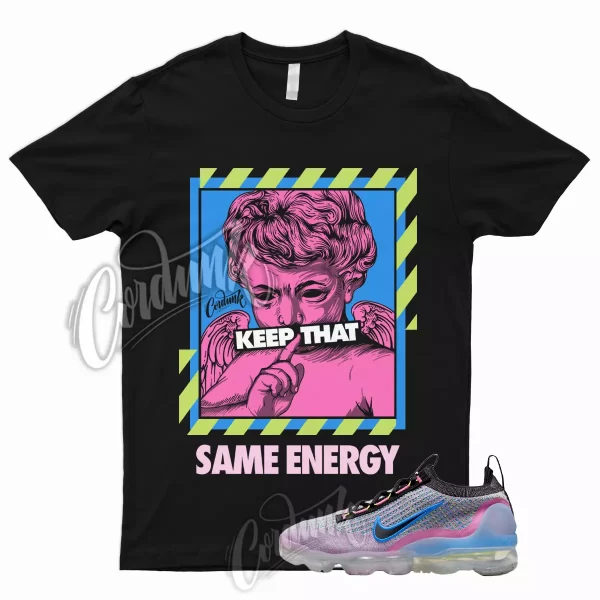 ENERGY T Shirt for Air VaporMax 2021 FK Next Nature Pink Blast Photo Blue Volt 1 Jezsport.com