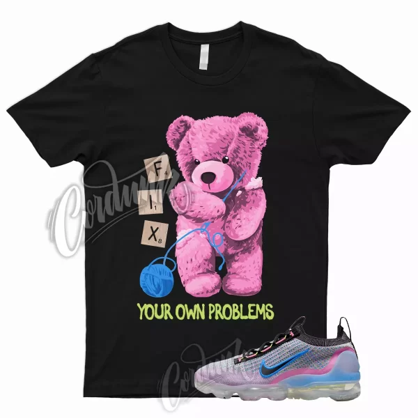 FIX T Shirt for Air VaporMax 2021 FK Next Nature Pink Blast Photo Blue Volt 1 Jezsport.com