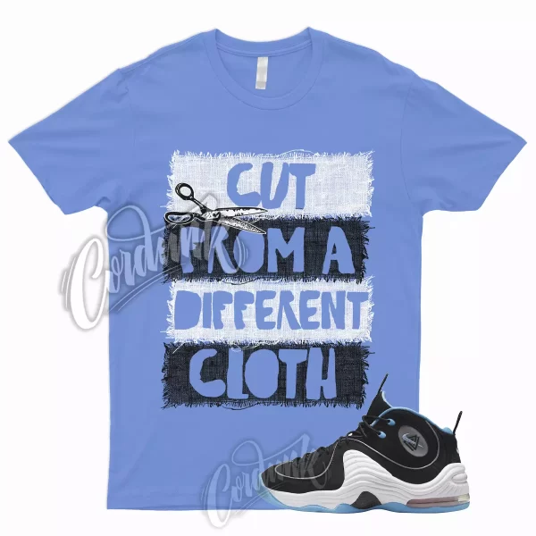 CUT T Shirt for Air Penny 2 Black University Blue UNC Ice Blue Carolina Powder 6 Jezsport.com