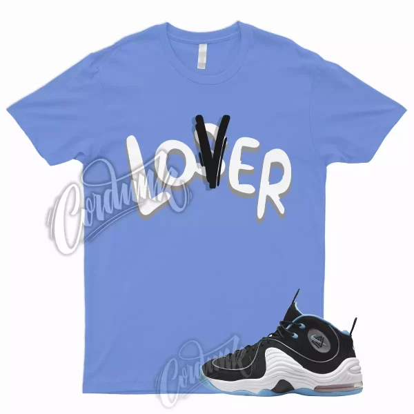 LO T Shirt for Air Penny 2 Black University Blue UNC Ice Blue Carolina Powder 6 Jezsport.com