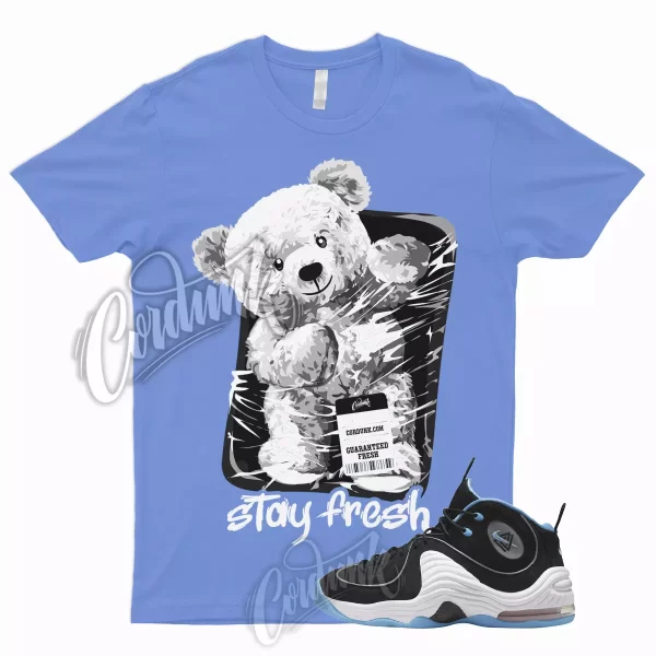 STAY T Shirt for Air Penny 2 Black University Blue UNC Ice Blue Carolina Powder Jezsport.com