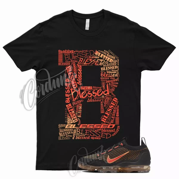 BLESS Shirt for Vapormax 2021 Flyknit Orange Trance Bright Crimson Black Sunset Jezsport.com