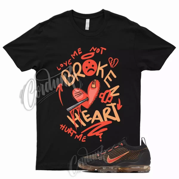 BROKE Shirt for Vapormax 2021 Flyknit Orange Trance Bright Crimson Black Sunset Jezsport.com