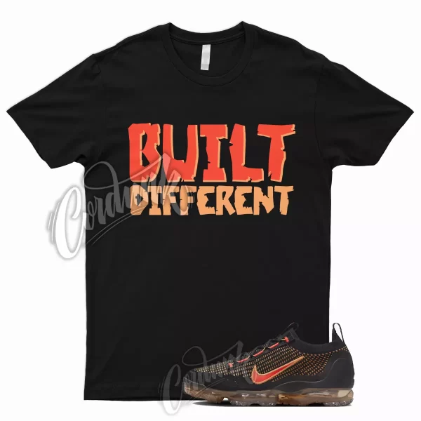 BUILT Shirt for Vapormax 2021 Flyknit Orange Trance Bright Crimson Black Sunset Jezsport.com