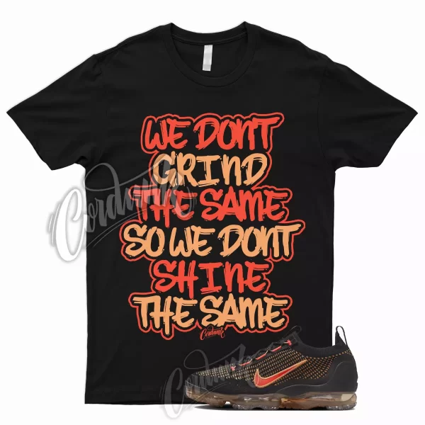 GRIND Shirt for Vapormax 2021 Flyknit Orange Trance Bright Crimson Black Sunset Jezsport.com